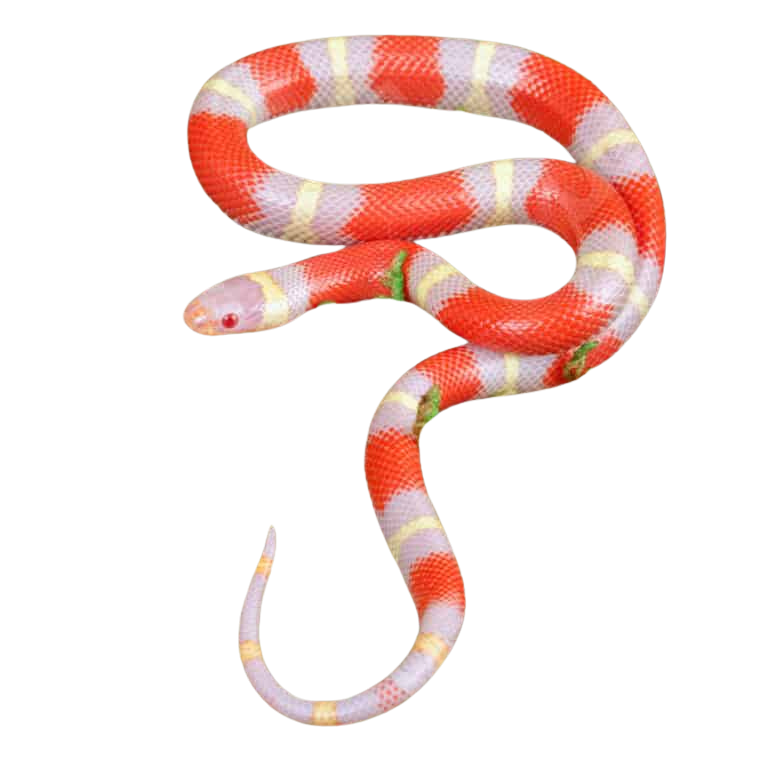 baby-albino-nelsons-milksnake (2) baby albino nelsons milksnake 2