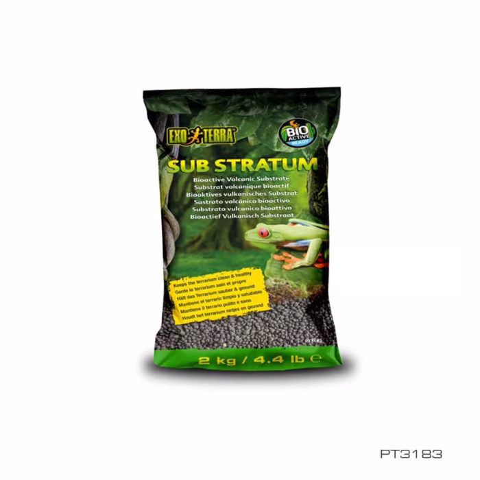 exo terra sub stratum – bioactive volcanic substrate